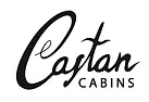 Castan Cabins logo white JPEG Castan Cabins logo